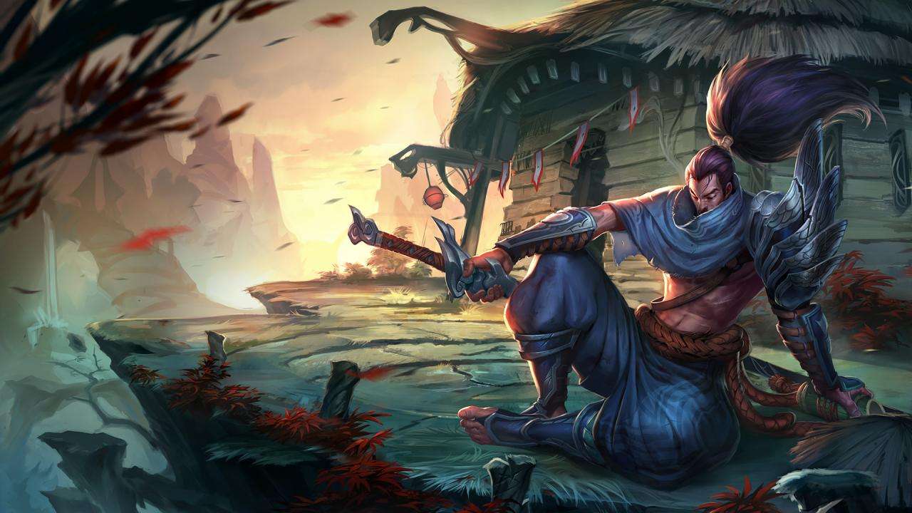 Graphical image of a man holding a sword